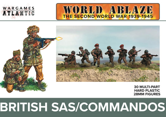 World Ablaze British SAS-Commandos boxed set