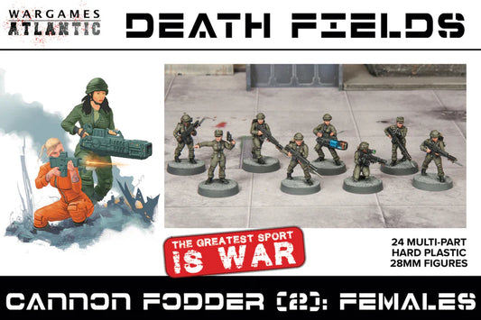 Cannon Fodder (2) Females boxed set