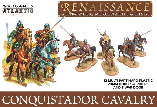 Conquistadors cavalry boxed set (preorder)