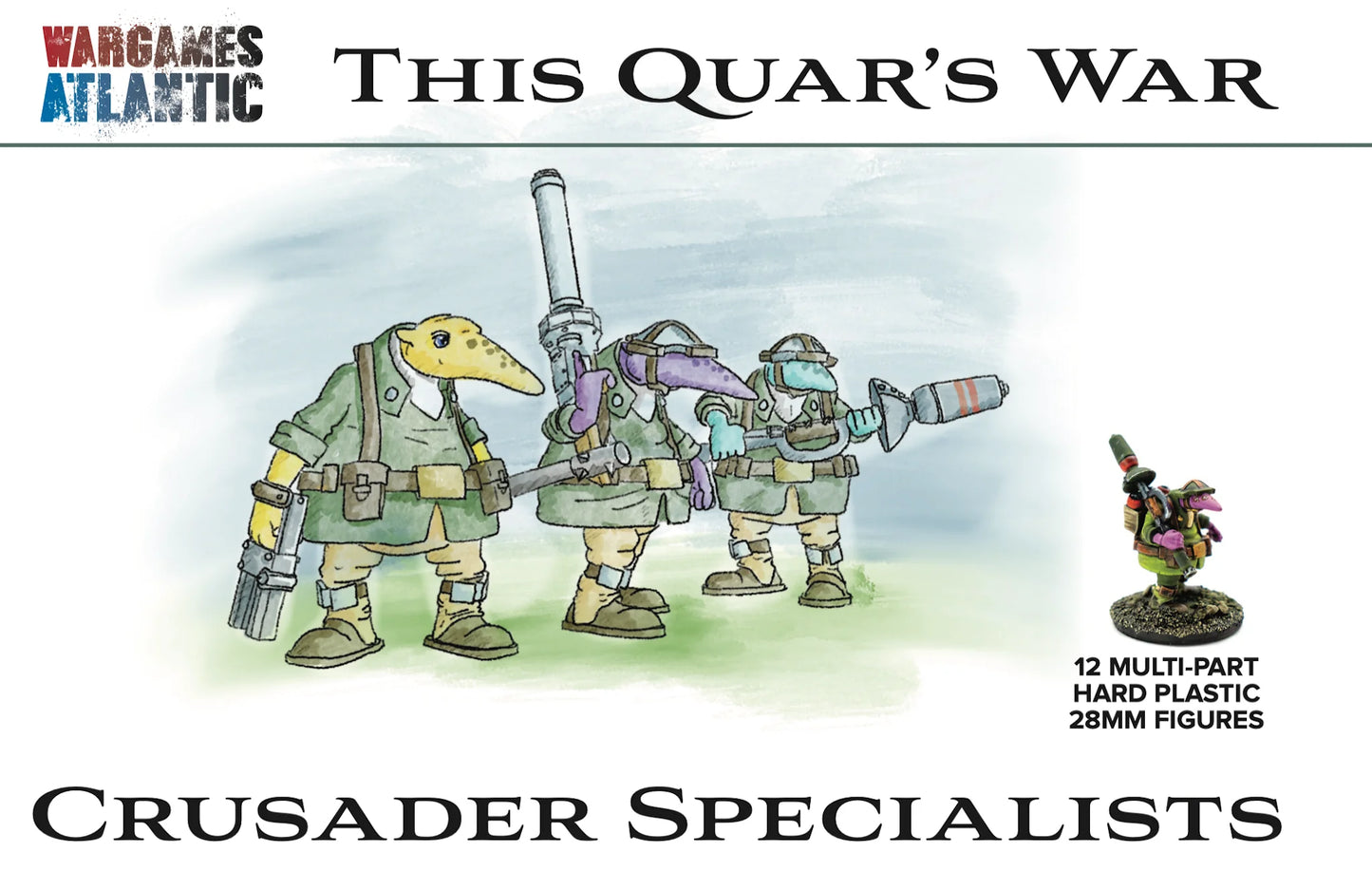 Wargames Atlantic Quar Crusader Specialists