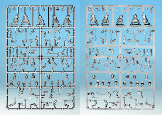 Dwarf Light Infantry individual sprue (limited stock)