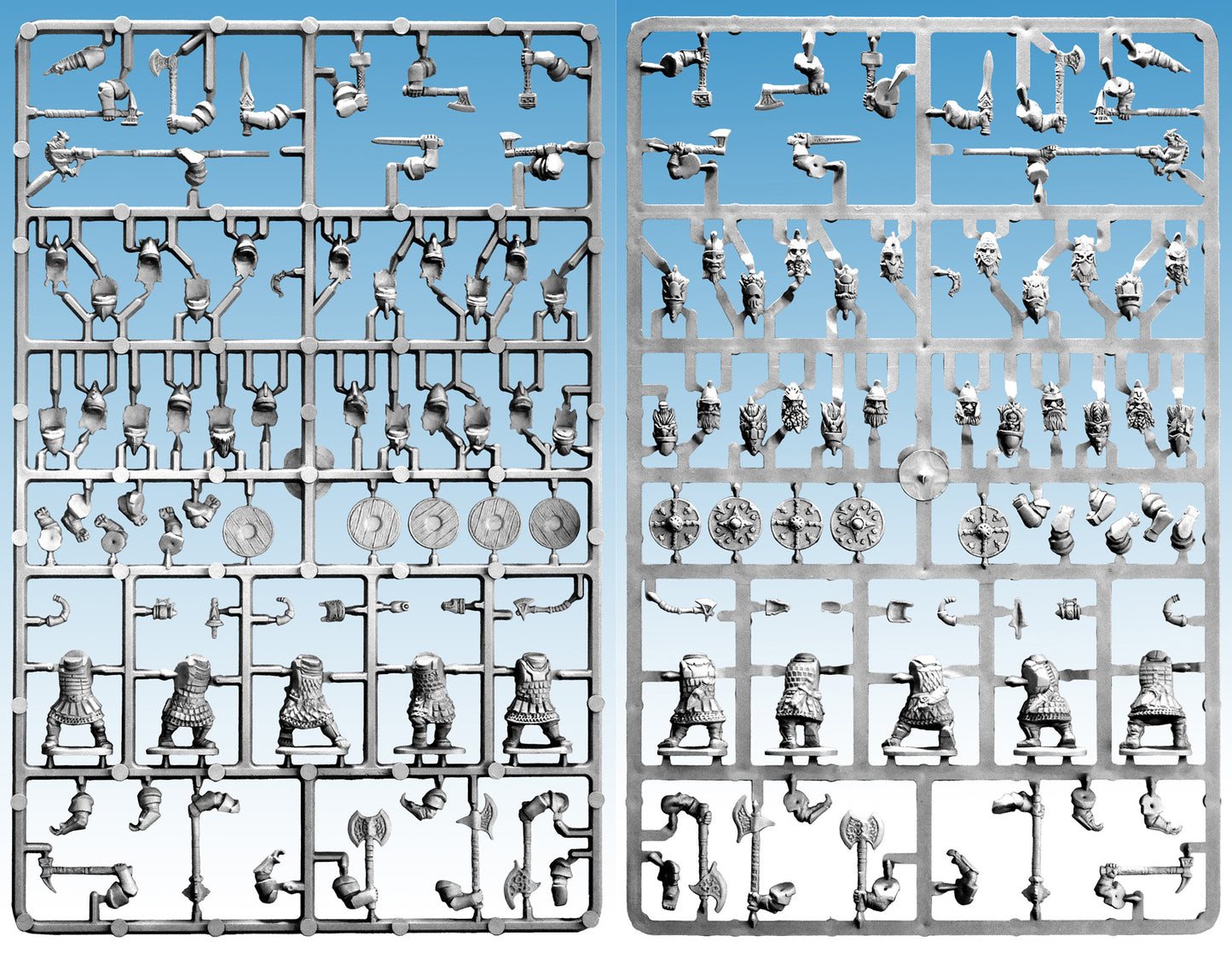 Dwarf Heavy Infantry individual sprue (special order)