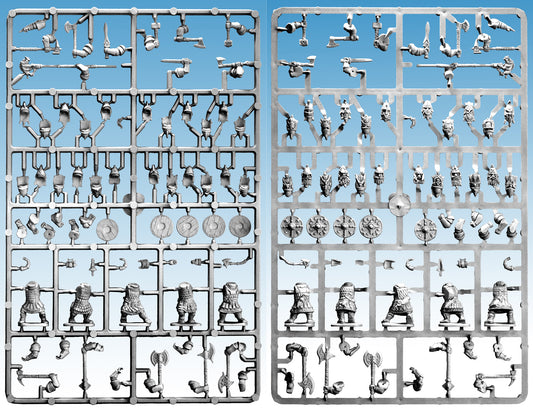 Dwarf Heavy Infantry individual sprue