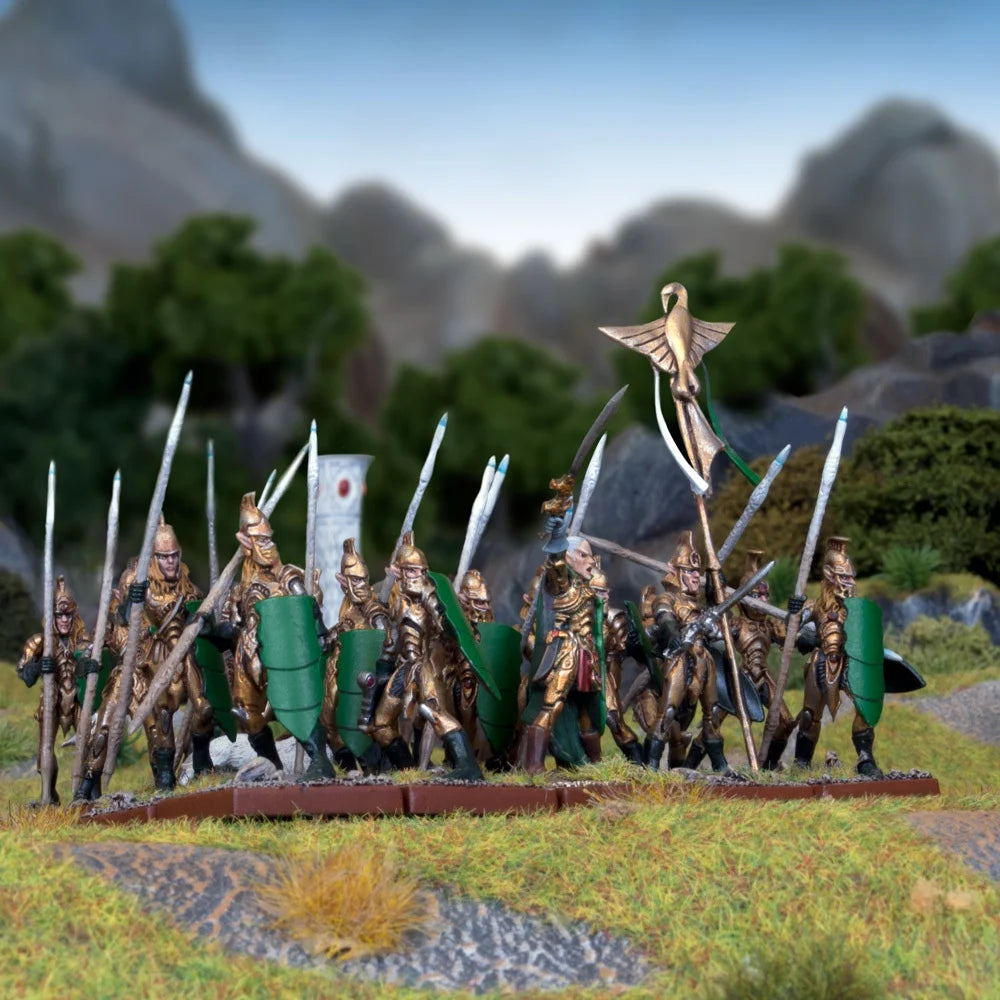 Elf Spearmen Regiment (tallspears)