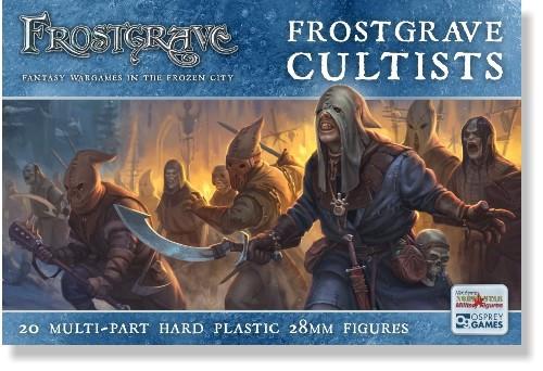 Frostgrave Cultists single sprue (Limited stock)