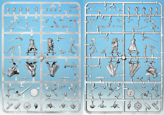 Frostgrave Barbarians ii single sprue (Limited Stock