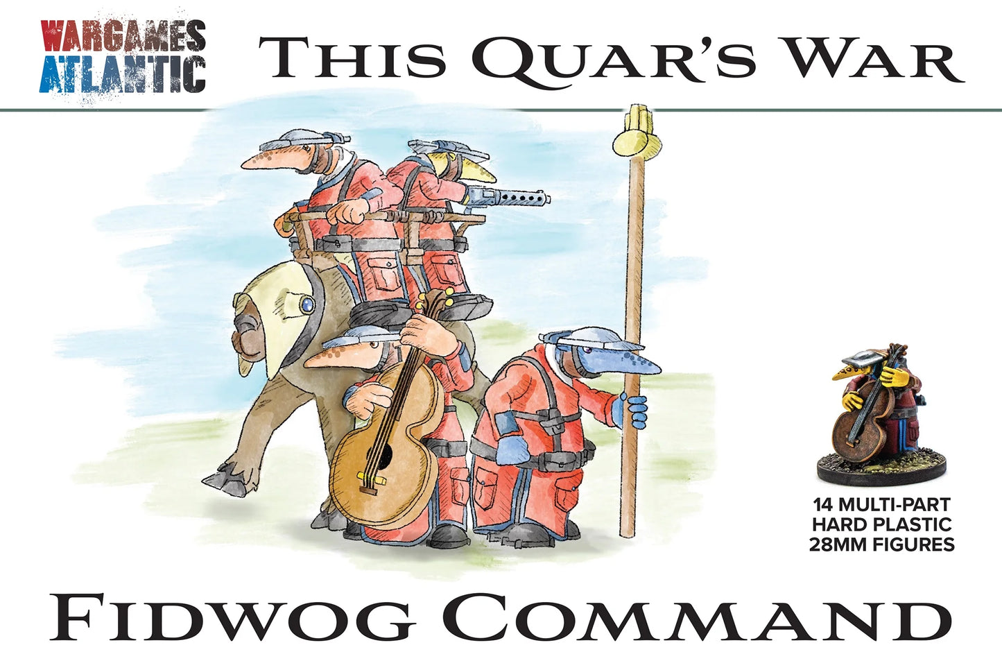 Wargames Atlantic Quar Fidwog Command PREORDER