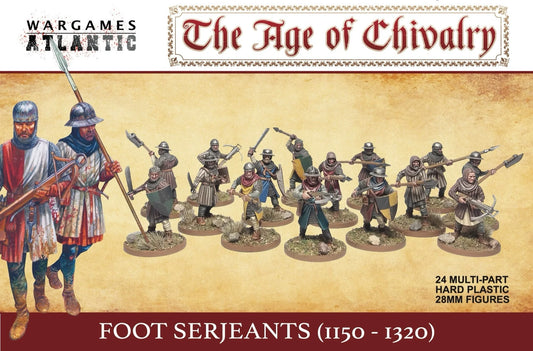 Wargames Atlantic Foot Serjeants (1100-1320) PREORDER