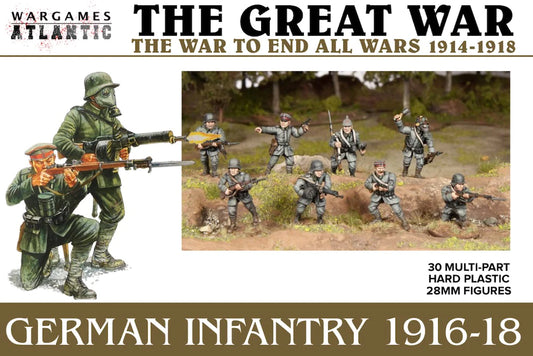 Wargames Atlantic Great War German Infantry boxed set