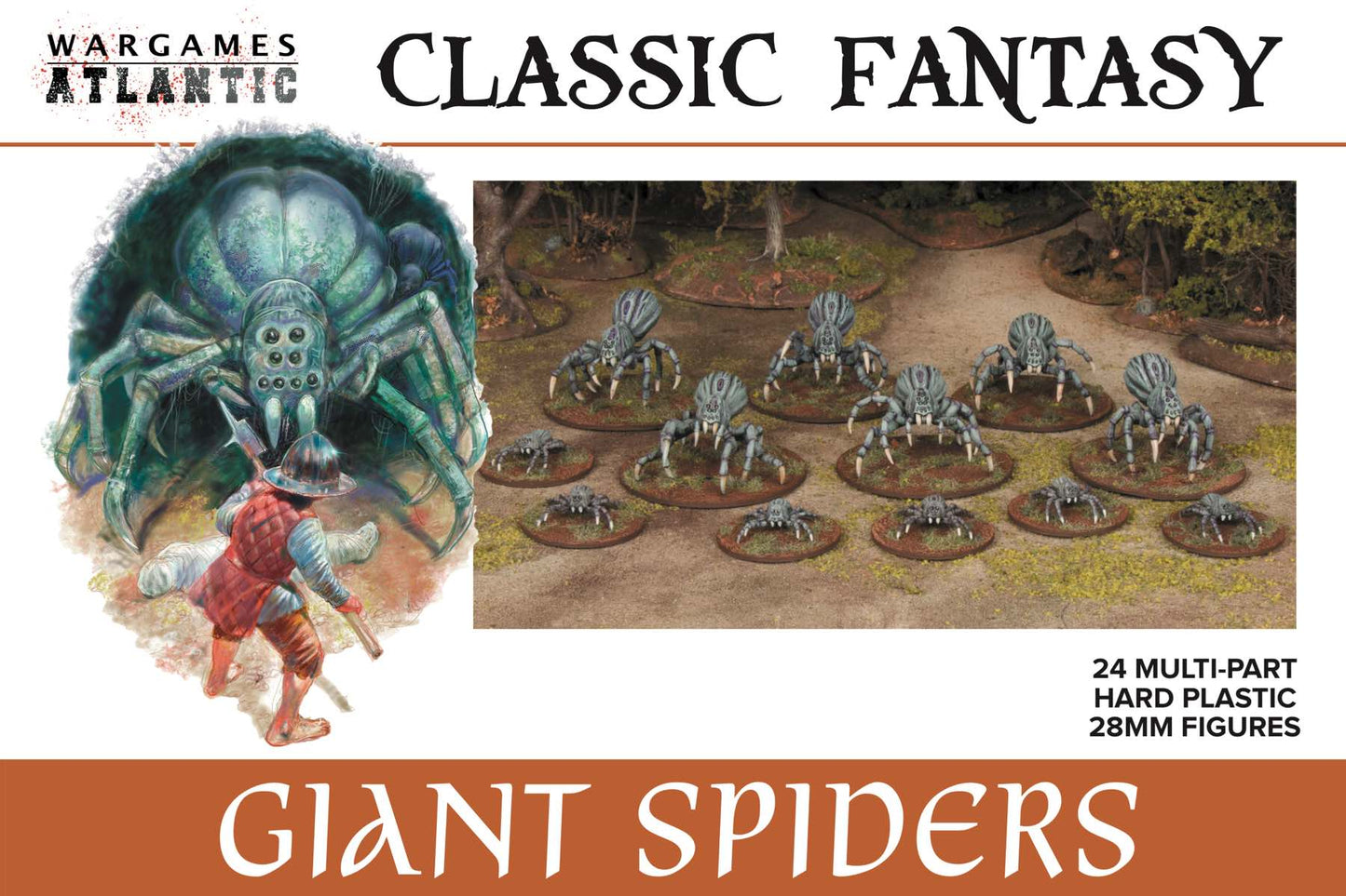 Wargames Atlantic Giant Spiders boxed set
