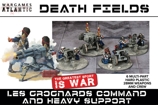 Les Grognard command and heavy weapons boxed set