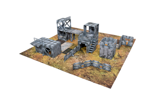 Halo Flashpoint Deluxe Buildable 3D terrain Set PREORDER
