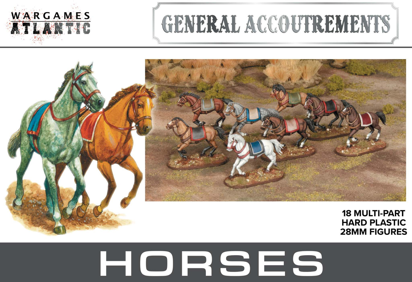 General Accoutrements Horses boxed set