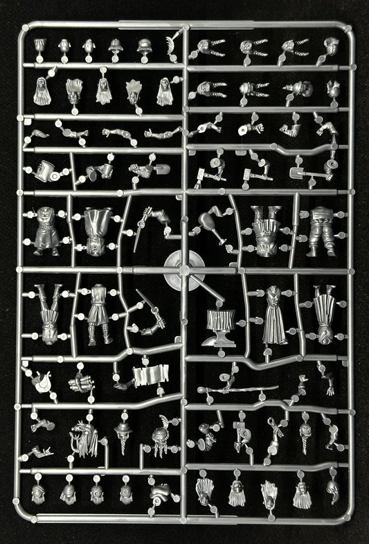 Classic Fantasy Villagers (2): Elves & Dwarves Individual Frame