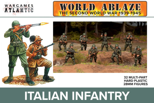 World Ablaze Italian infantry boxed set