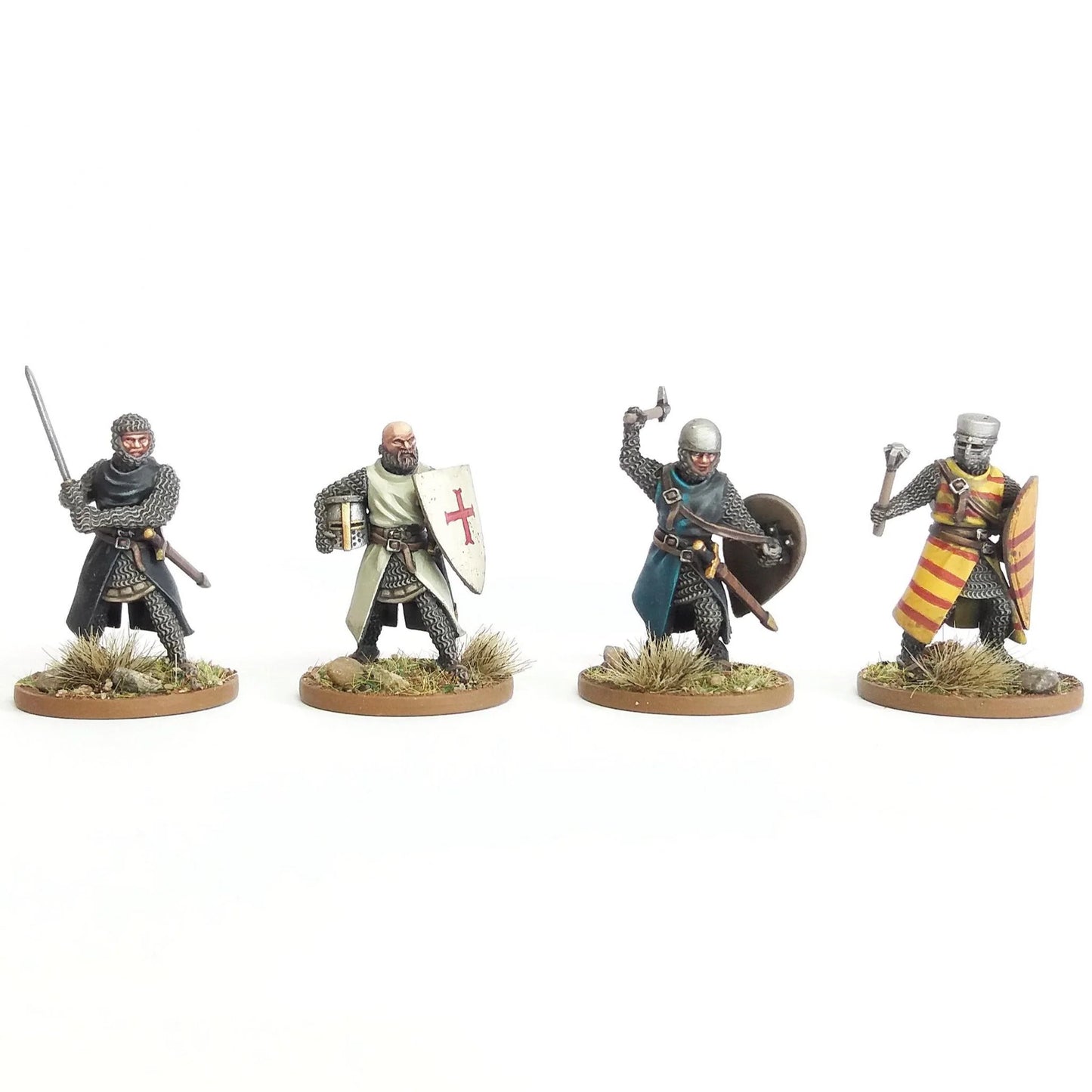 Age of Chivalry Foot Knights Wargames Atlantic Single Frame PREORDER