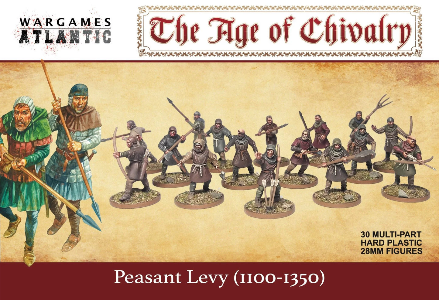 Wargames Atlantic Peasant Levy (PREORDER)