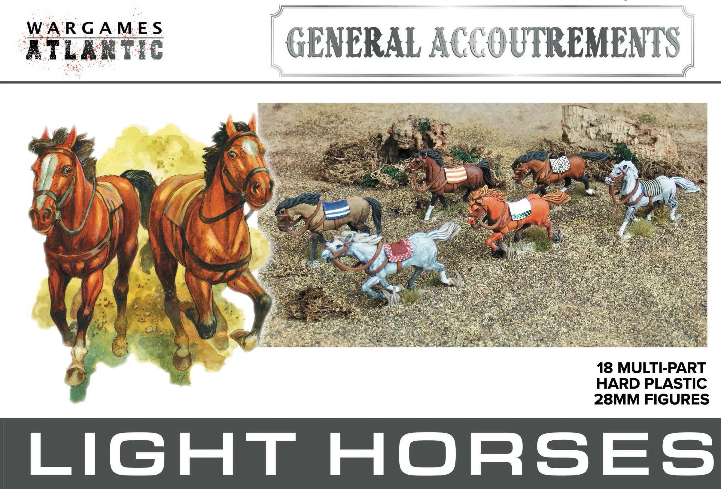 Wargames Atlantic Light Horses – McDougall Designs