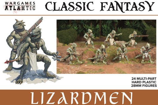 Wargames Atlantic lizardmen boxed set