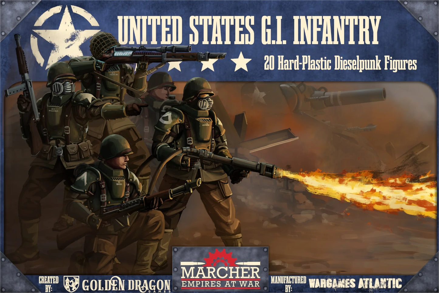 Marcher United States Infantry