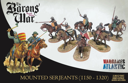 Wargames Atlantic Barons War Mounted Serjeants