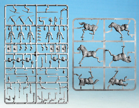 Oathmark Human Cavalry sprue pack (5 figures - special order)