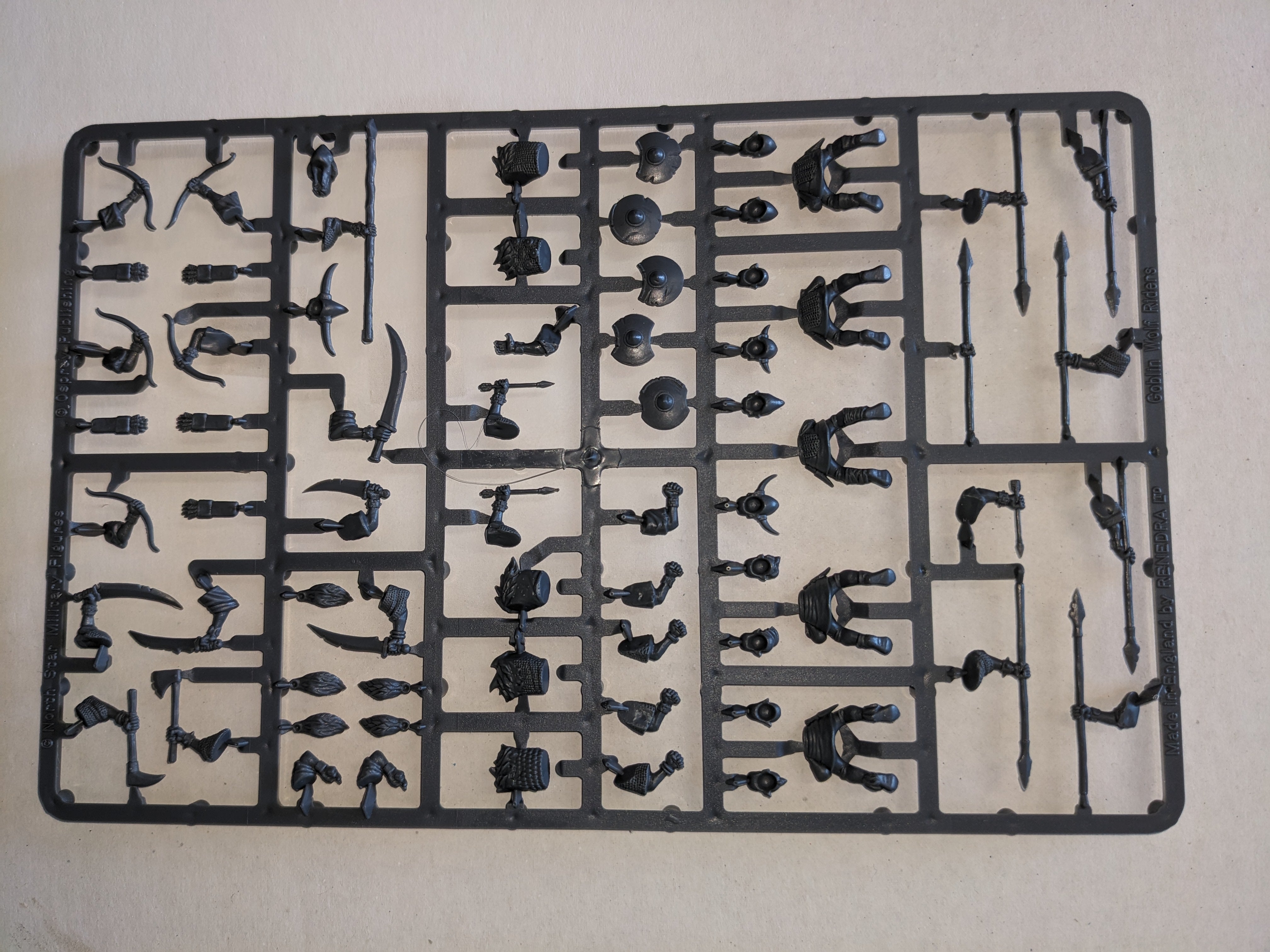 Oathmark Goblin Wolf Riders - Riders Frame - Individual frames ...