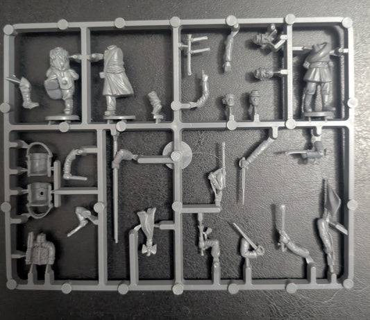 Perry Miniatures FPW French Infantry command Frame