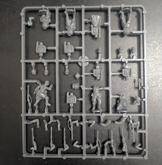 Perry Miniatures FPW French Infantry Advancing Frame B