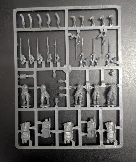 Perry Miniatures FPW French Infantry Advancing Frame A