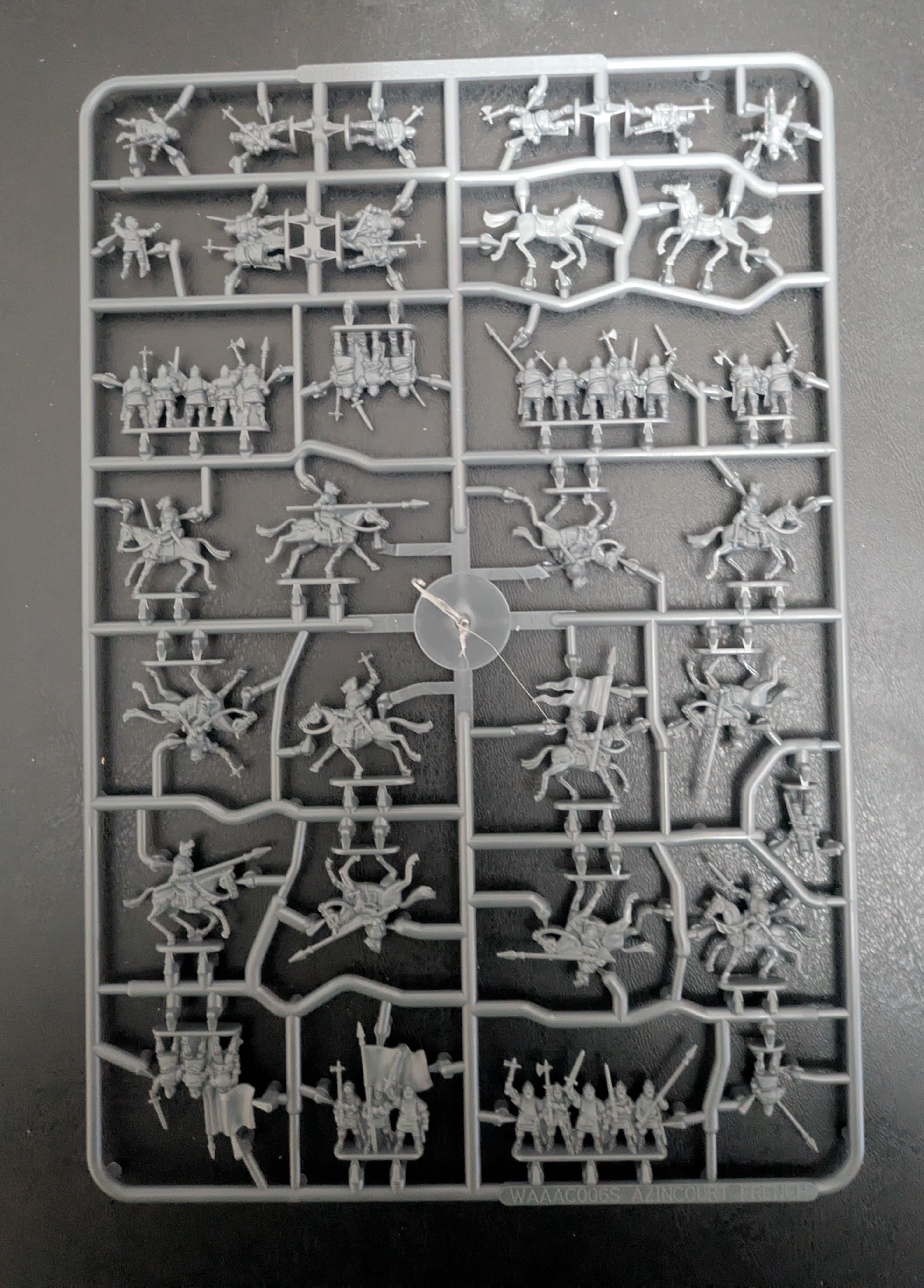 Grand Battle Scale French knights individual frame – McDougall Designs