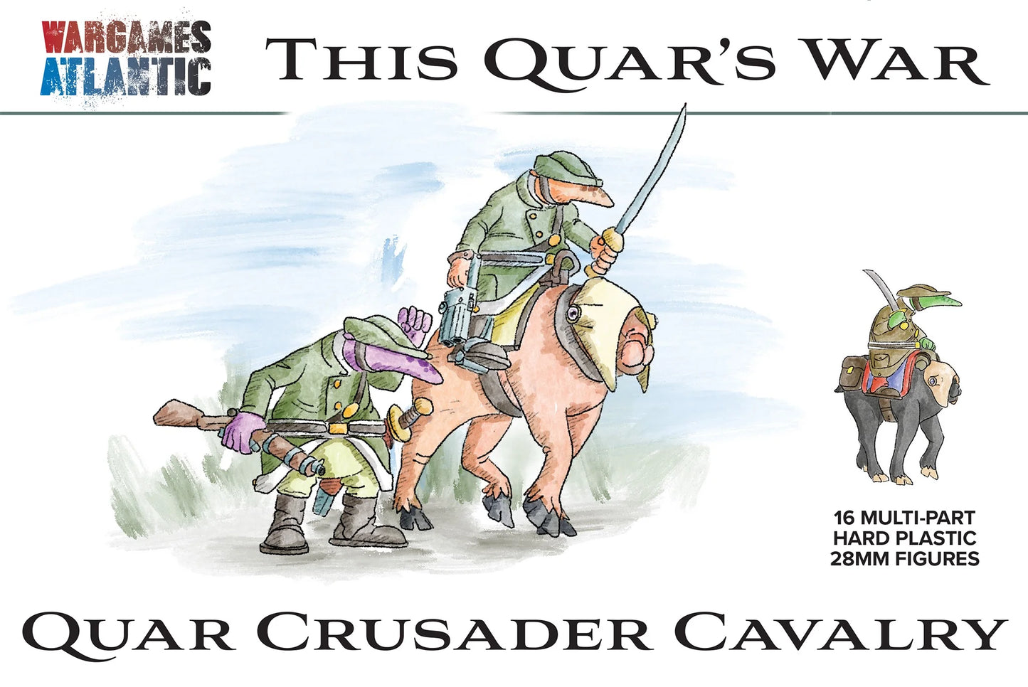 Wargames Atlantic Quar Crusader Cavalry