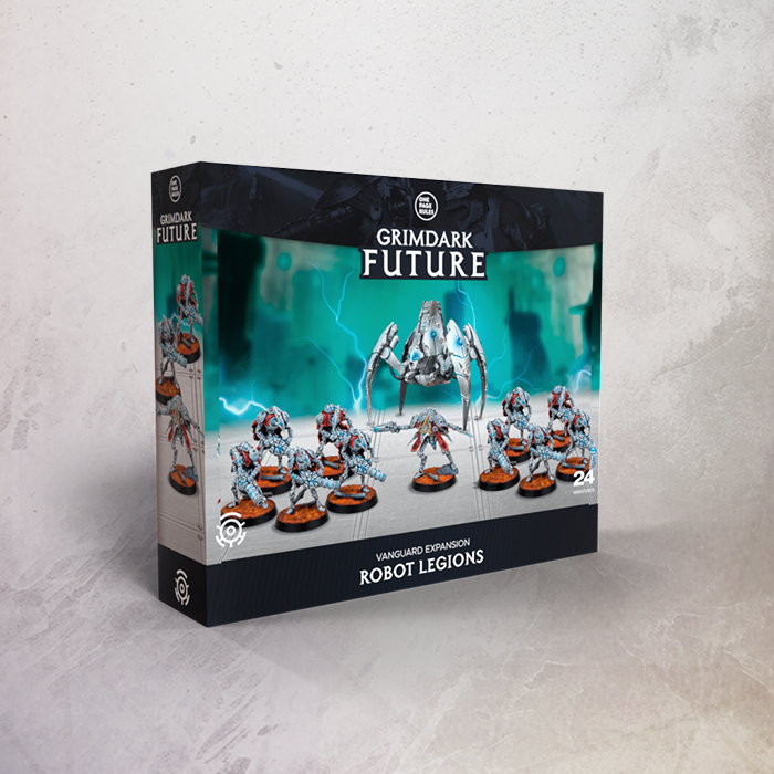 One Page Rules Robot Legions Vanguard expansion set