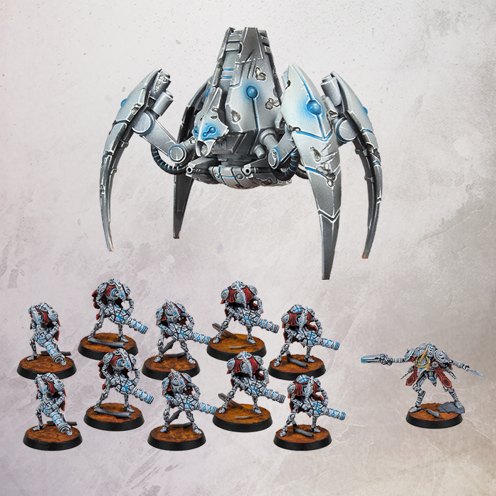 One Page Rules Robot Legions Vanguard expansion set