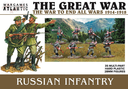 The Great War Russian infantry - Wargames Atlantic in-stock