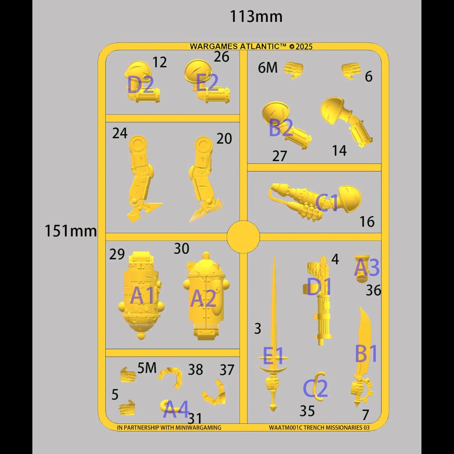 Trench Missionaries box PREORDER