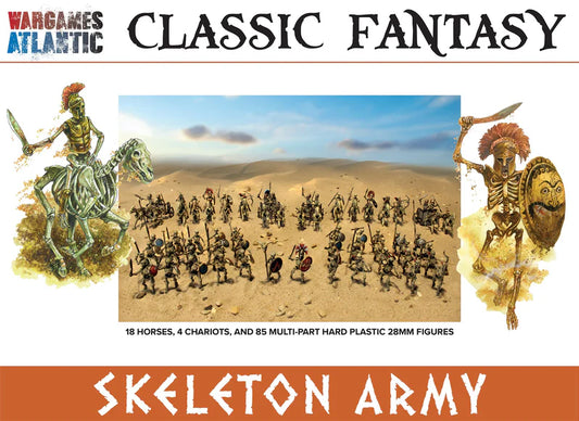 Wargames Atlantic Skeleton Army box