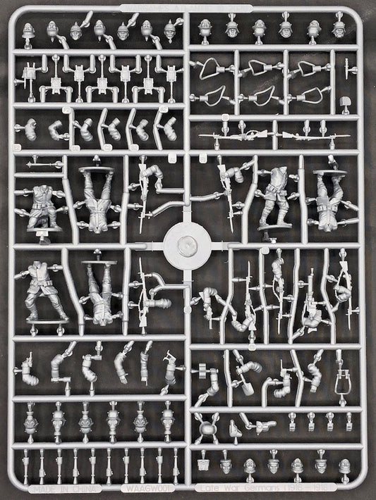 Great War German infantry sprue