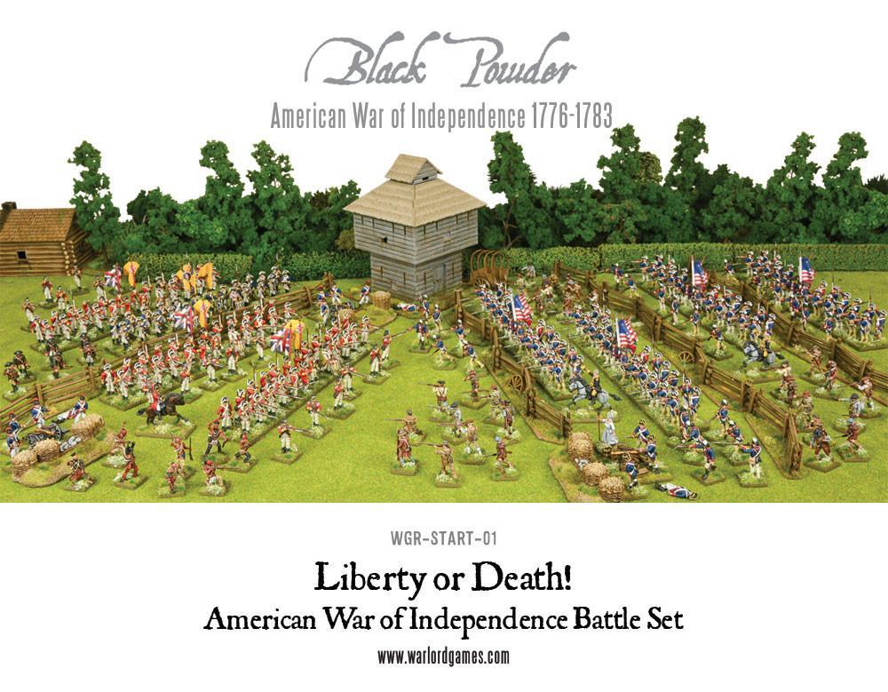 "Liberty Or Death" American War Of Independence Battle Set
