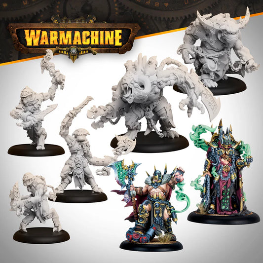 Warmachine: Orgoth Cursebound Command Cadre