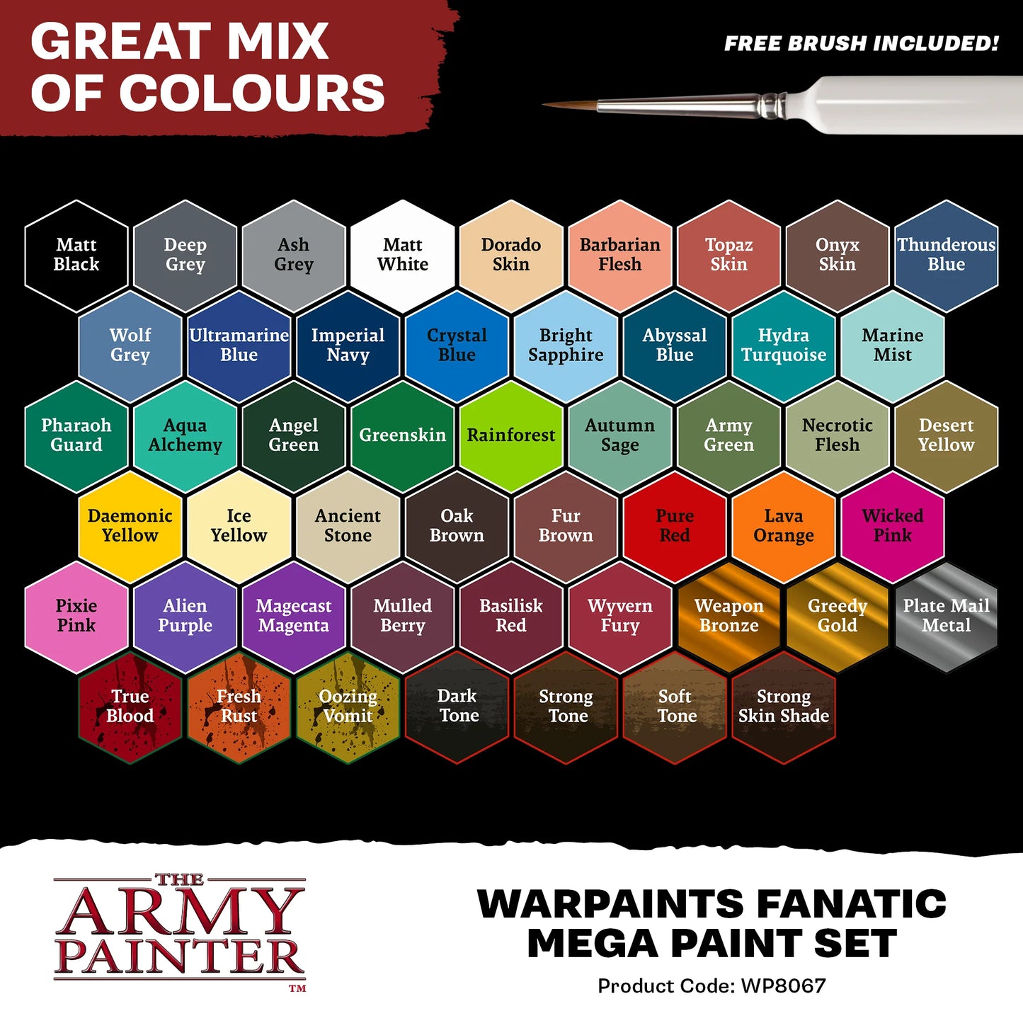 Warpaints Fanatic: Mega Paint Set PREORDER