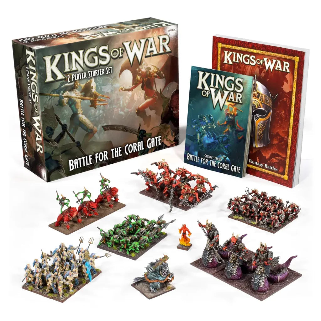 Battle for the Coral Gate two player starter set PREORDER