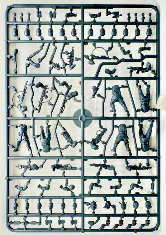 The Damned Infantry Frame