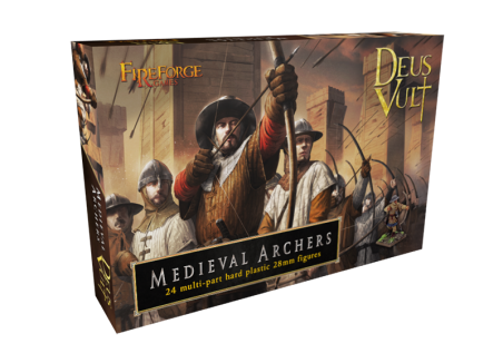 Medieval Archers Plastic box set