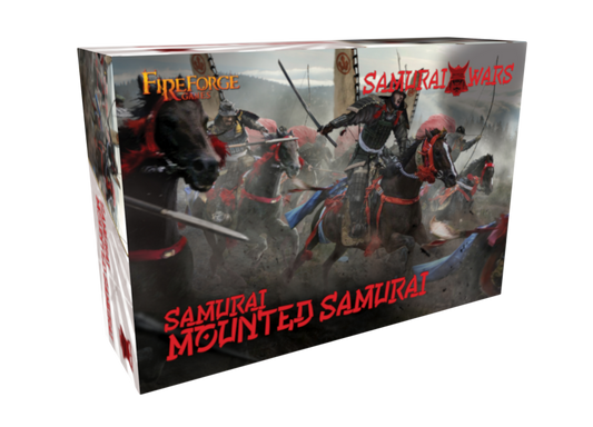 Mounted Samurai (12 cavalry models)
