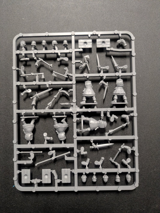 Oathmark Human Heavy infantry single sprue (limited stock)