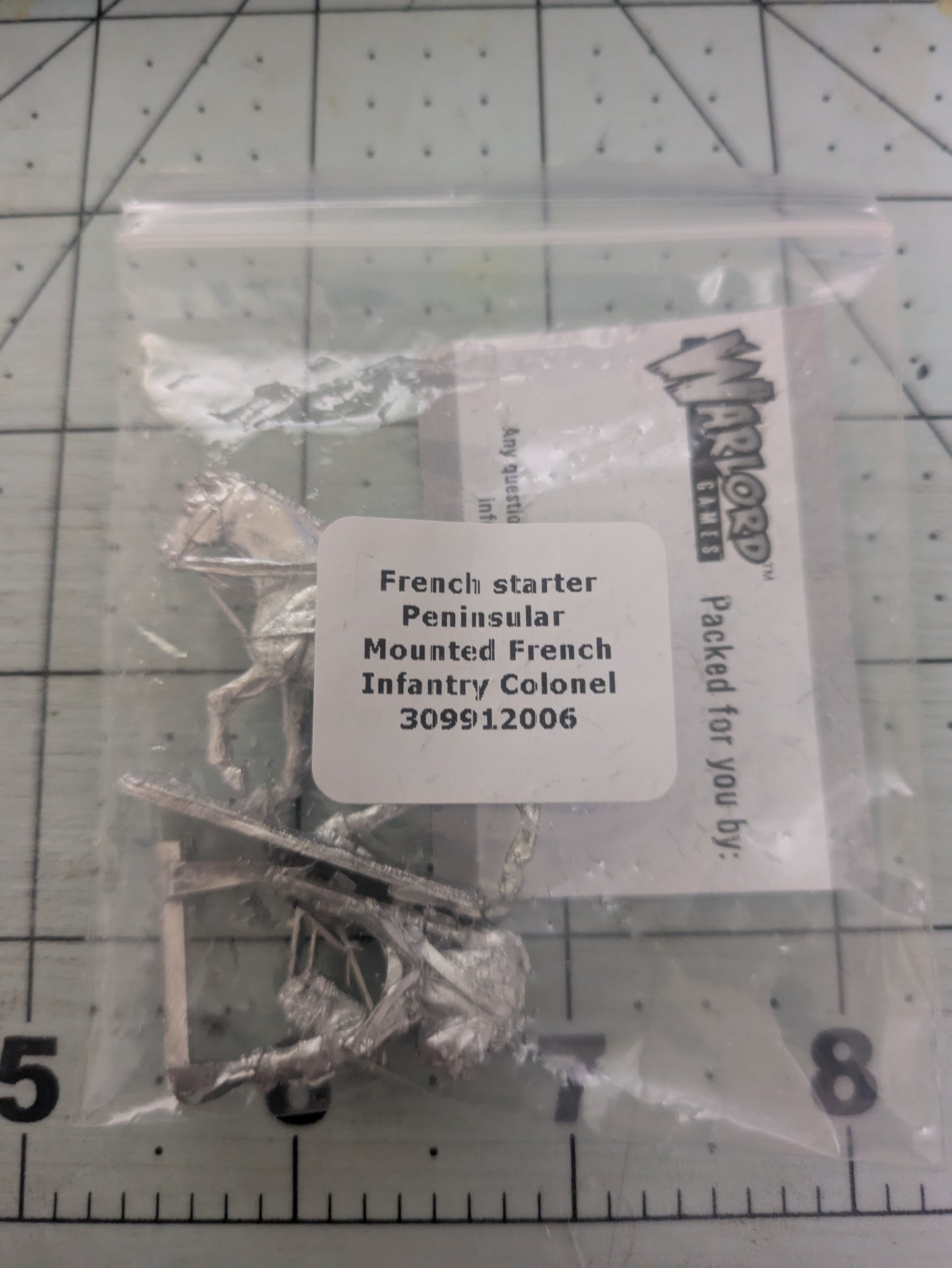 Warlord Games French Mounted Colonel CLEARANCE