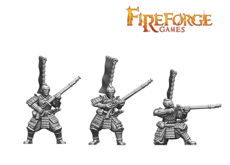 Samurai Shooters (24 infantry models) Plastic set