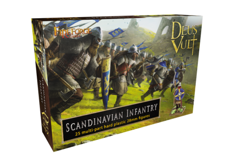 Scandanavian infantry Plastic box set