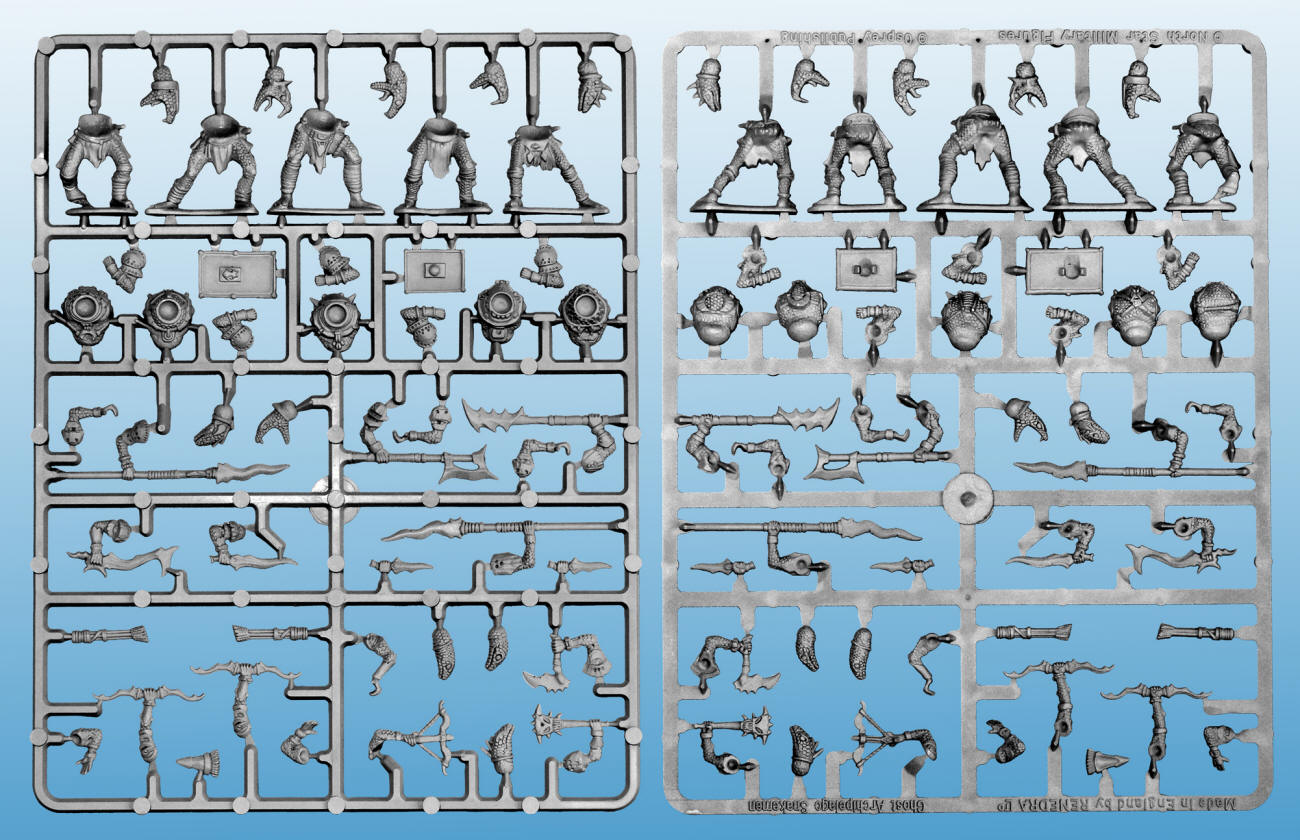 Ghost Archipelago Snake-men single sprue (limited stock)